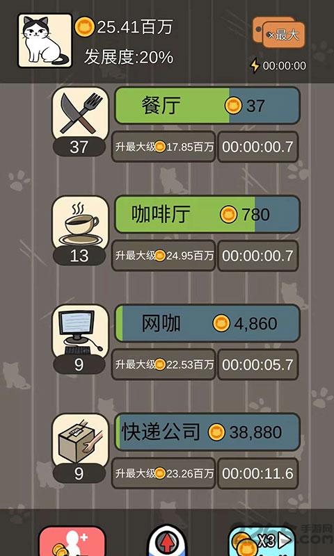 猫咪商业帝国游戏下载,猫咪商业帝国,经营游戏,养成游戏